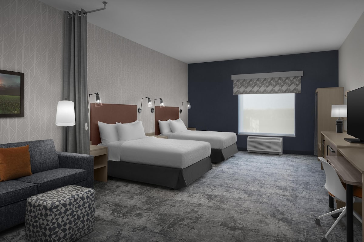 Studio Suite, 2 Queen Beds, Accessible