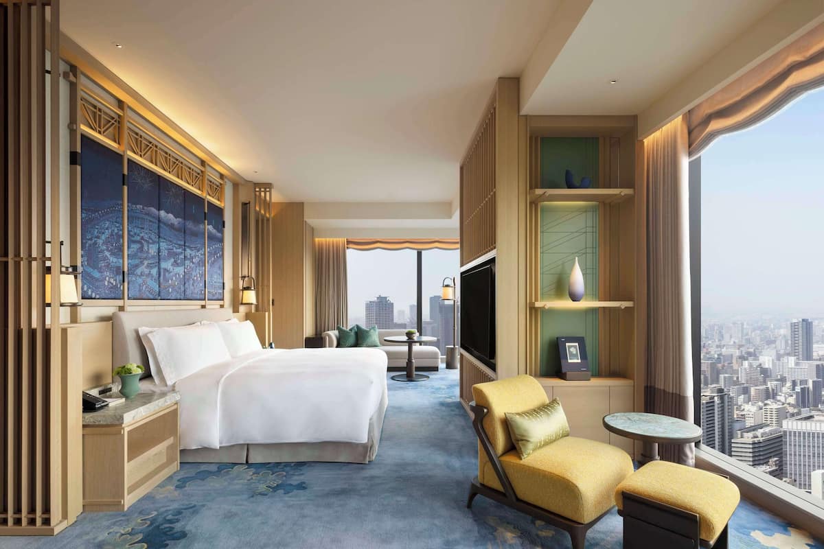 Presidentiële suite, 1 kingsize bed | Kameruitzicht