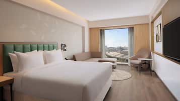 Camera Deluxe, 1 letto king | Biancheria in cotone egiziano, biancheria da letto di alta qualità