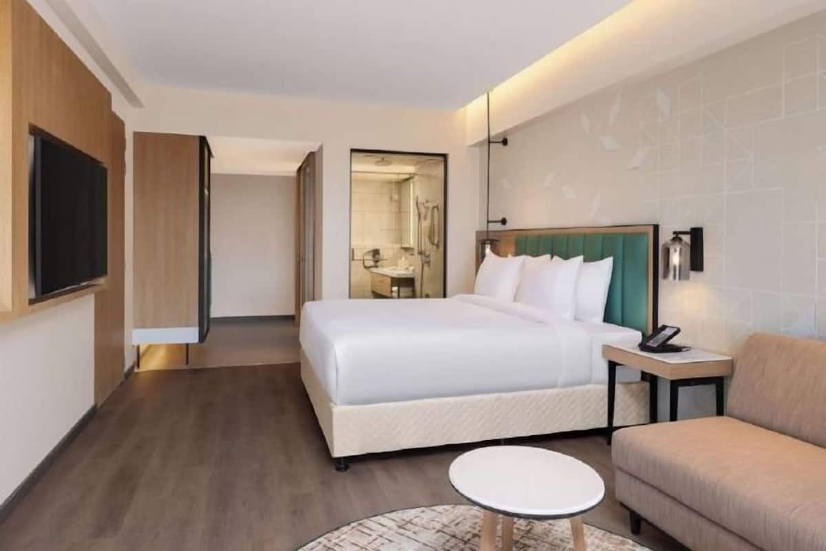 Egyptian cotton sheets, premium bedding, down duvets, memory-foam beds