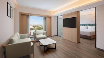 Premium-sviitti, 1 suuri parisänky | Egyptinpuuvillaiset lakanat, ylelliset vuodevaatteet, untuvapeitot