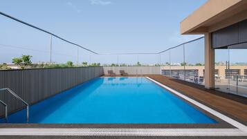Seasonal outdoor pool