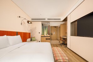 ห้องพัก, เตียงคิงไซส์ 1 เตียง | ห้องเก็บเสียง, เตารีด/โต๊ะรีดผ้า