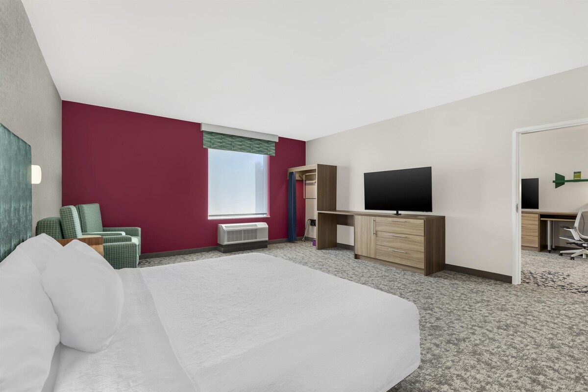 Suite, 1 King Bed, Accessible