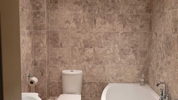 Towels, soap, toilet paper