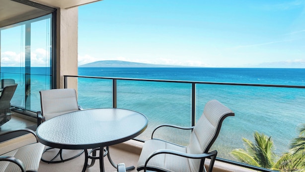 Condo, 1 Bedroom, Oceanfront | Balcony view - The Mahana at Kaanapali (Lahaina)