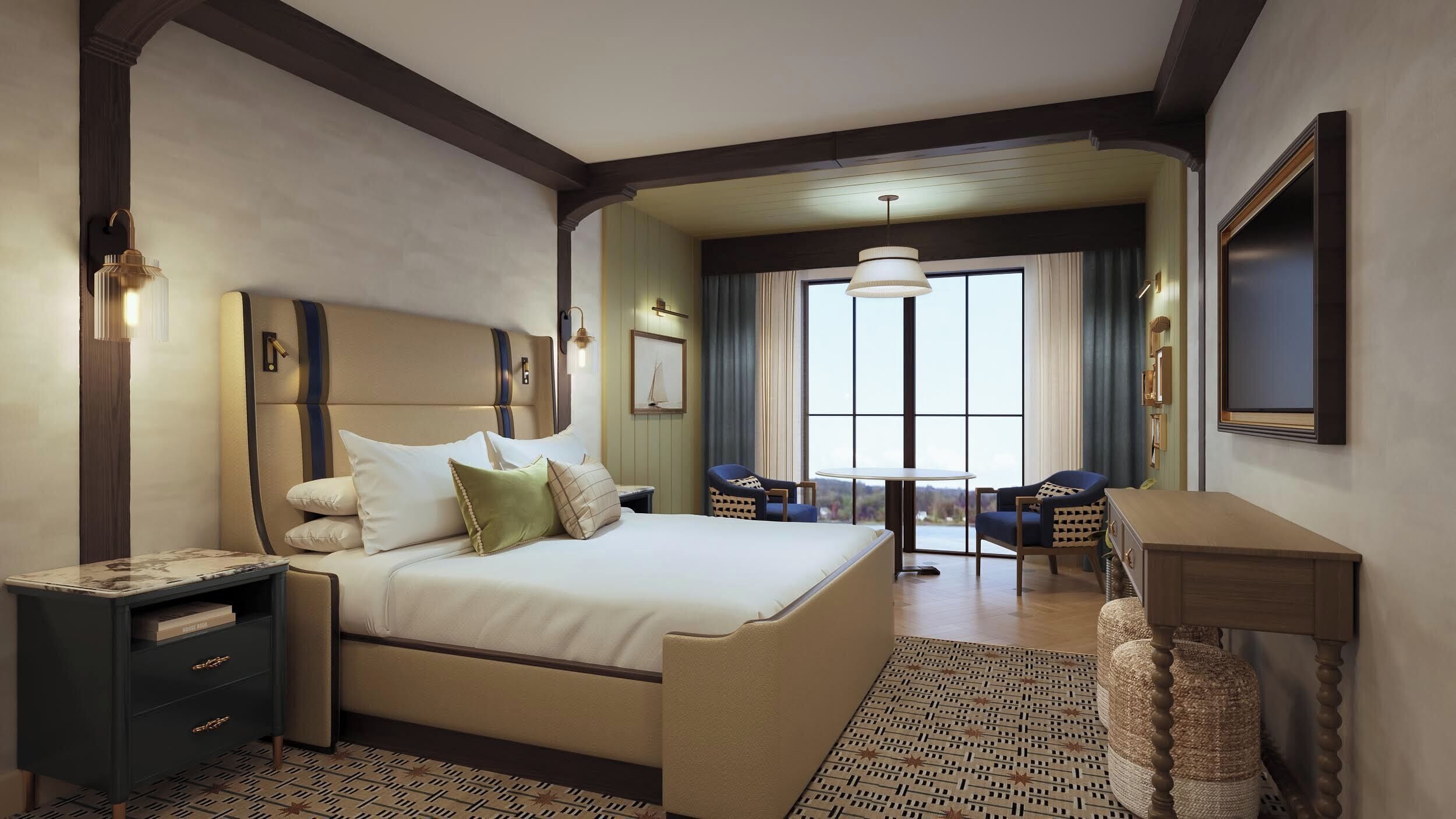 Premium bedding, pillow-top beds, minibar, in-room safe