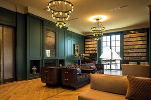 Sala de estar en el lobby