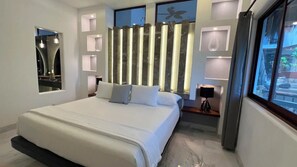 2 chambres, fer et planche Ă repasser, Wi-Fi, draps fournis