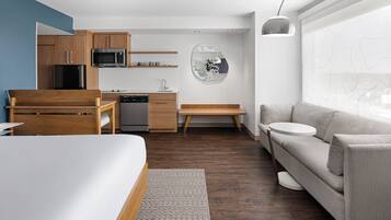 Suite Studio, 1 trÚs grand lit et 1 canapé-lit