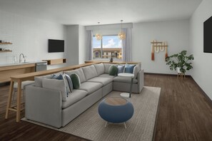 55-inch Smart TV with cable channels, Netflix, streaming services - Element by Marriott North Austin Tech Ridge (Austin)