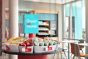 Gratis morgenmadsbuffet hver dag