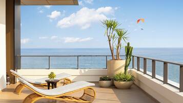Suite, 1 soverom, havutsikt (Outdoor Private Pool) | Barnesenger (inkludert), wi-fi (inkludert) og sengetøy