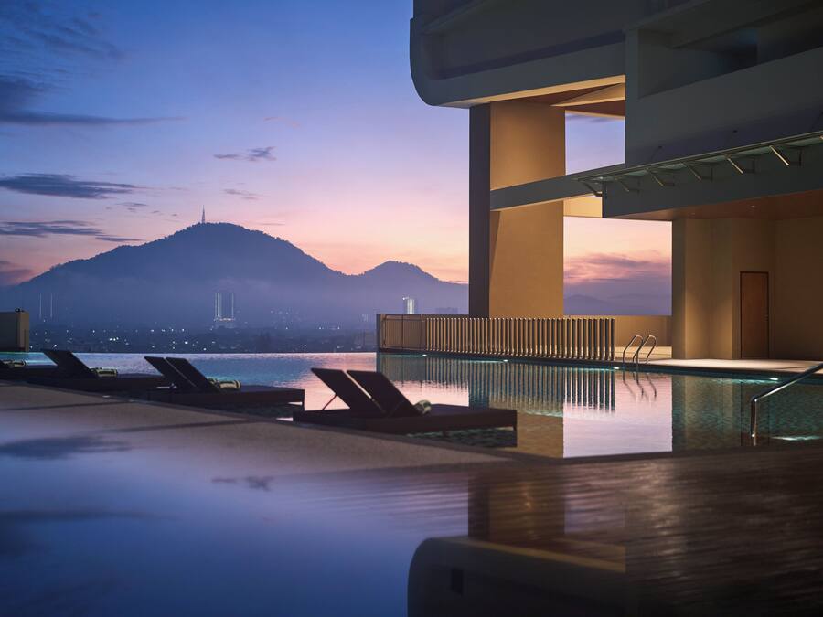 Seasonal outdoor pool