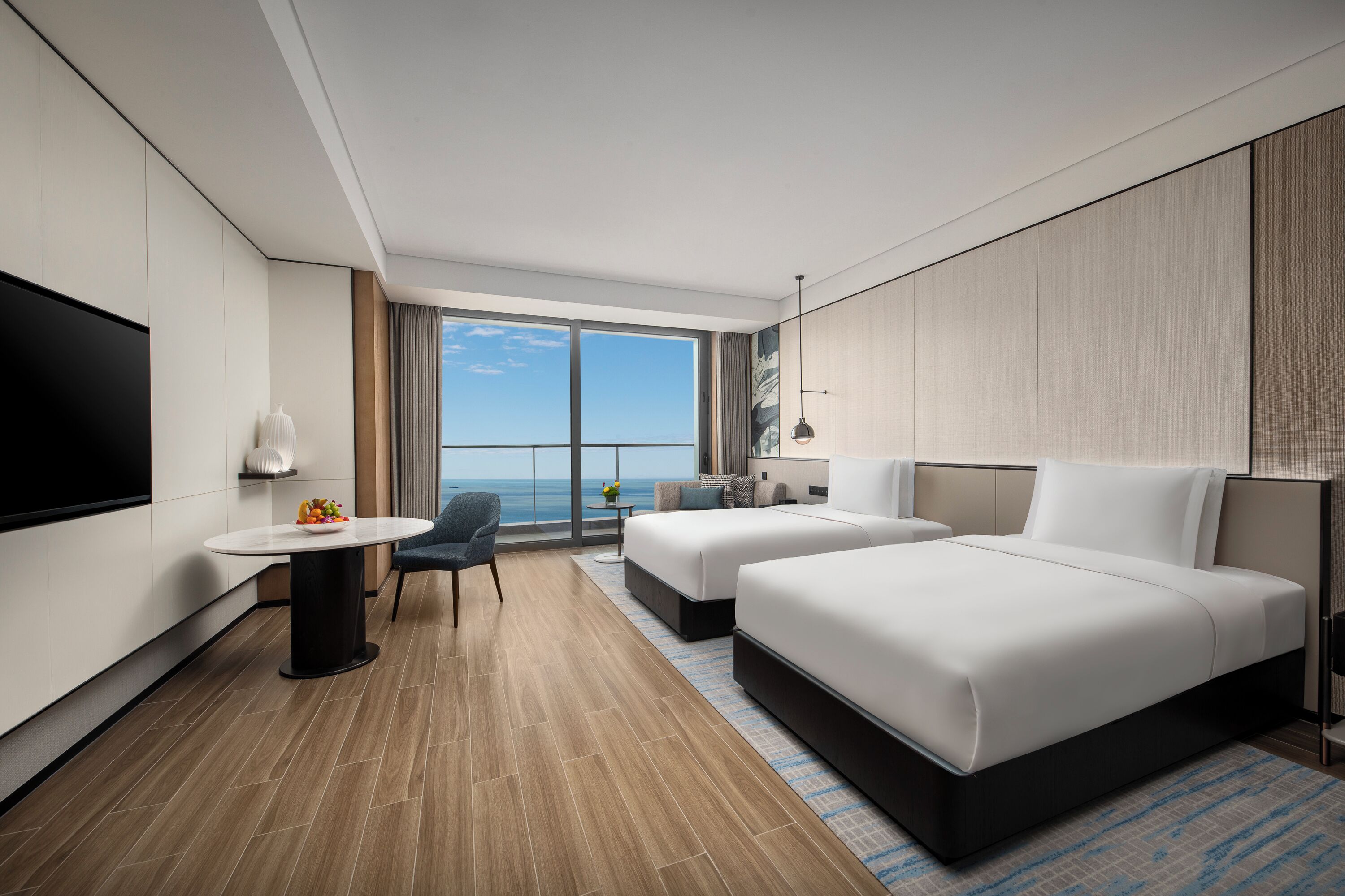 Premium bedding, minibar, in-room safe, desk