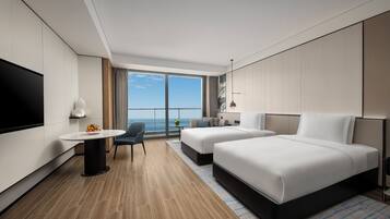 Premium bedding, minibar, in-room safe, desk