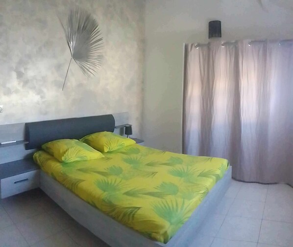 1 bedroom, WiFi, bed sheets