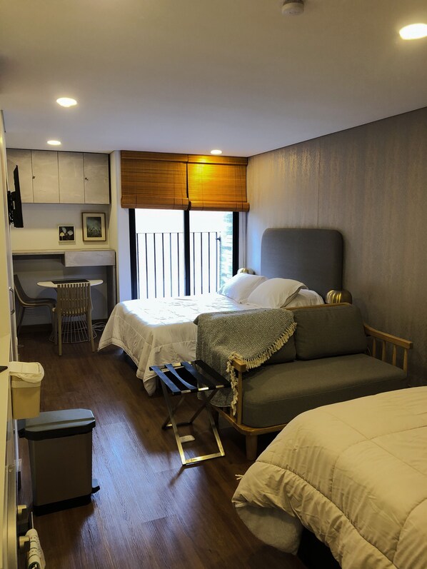 1 bedroom, iron/ironing board, free WiFi, bed sheets - Quiet studio apartment in the heart of Bogota (Bogotá)