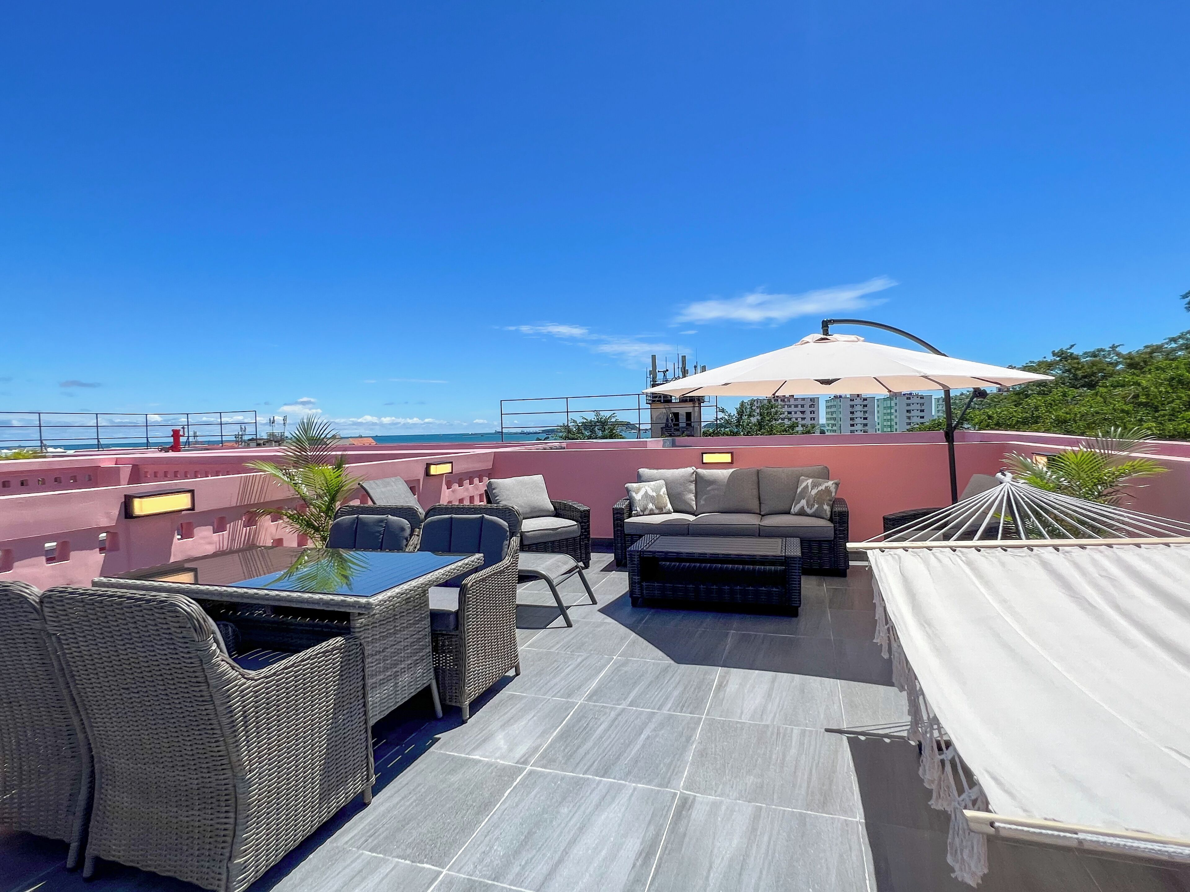 Enceinte de l’hébergement