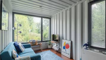 Estudio exclusivo, vista al jardín, mezzanine | Wifi gratis