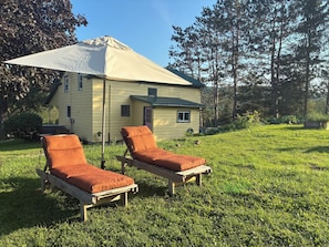 Overnattingsstedets uteområder