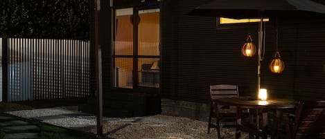 Superior Chalet, 1 Bedroom, Garden Area | Terrace/patio