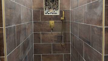 Towels, soap, toilet paper