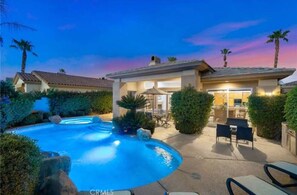 Udendørs pool, opvarmet pool