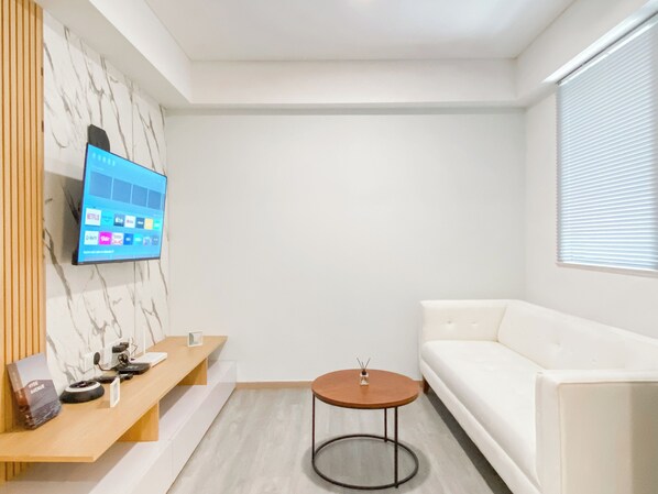 Deluxe Apartment | Living area - Restful And Homey 2Br At Meikarta Apartment (Cikarang)