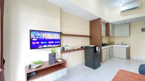 Interior - Minimalist And Cozy 1Br Casa De Parco Apartment (Pagedangan)