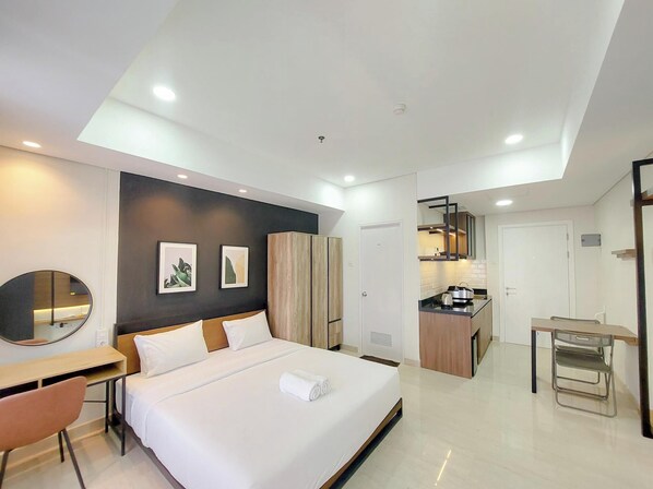 Interior - Relaxing Studio At Podomoro City Deli Medan Apartment (Medan)