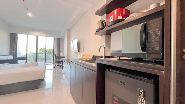 Estudio Deluxe | 1 habitación y escritorio 
