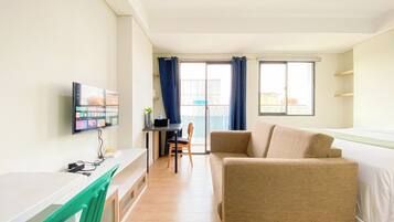 Apartamento Deluxe | 1 dormitorio y escritorio