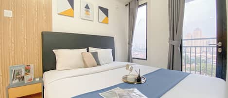 Deluxe-Apartment | 2 Schlafzimmer, Schreibtisch