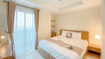 Apartamento Deluxe | 1 dormitorio y escritorio