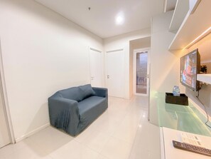 Deluxe Apartment | Living area - Modern Abode 2Br Apartment At Parahyangan Residence (Bandung)