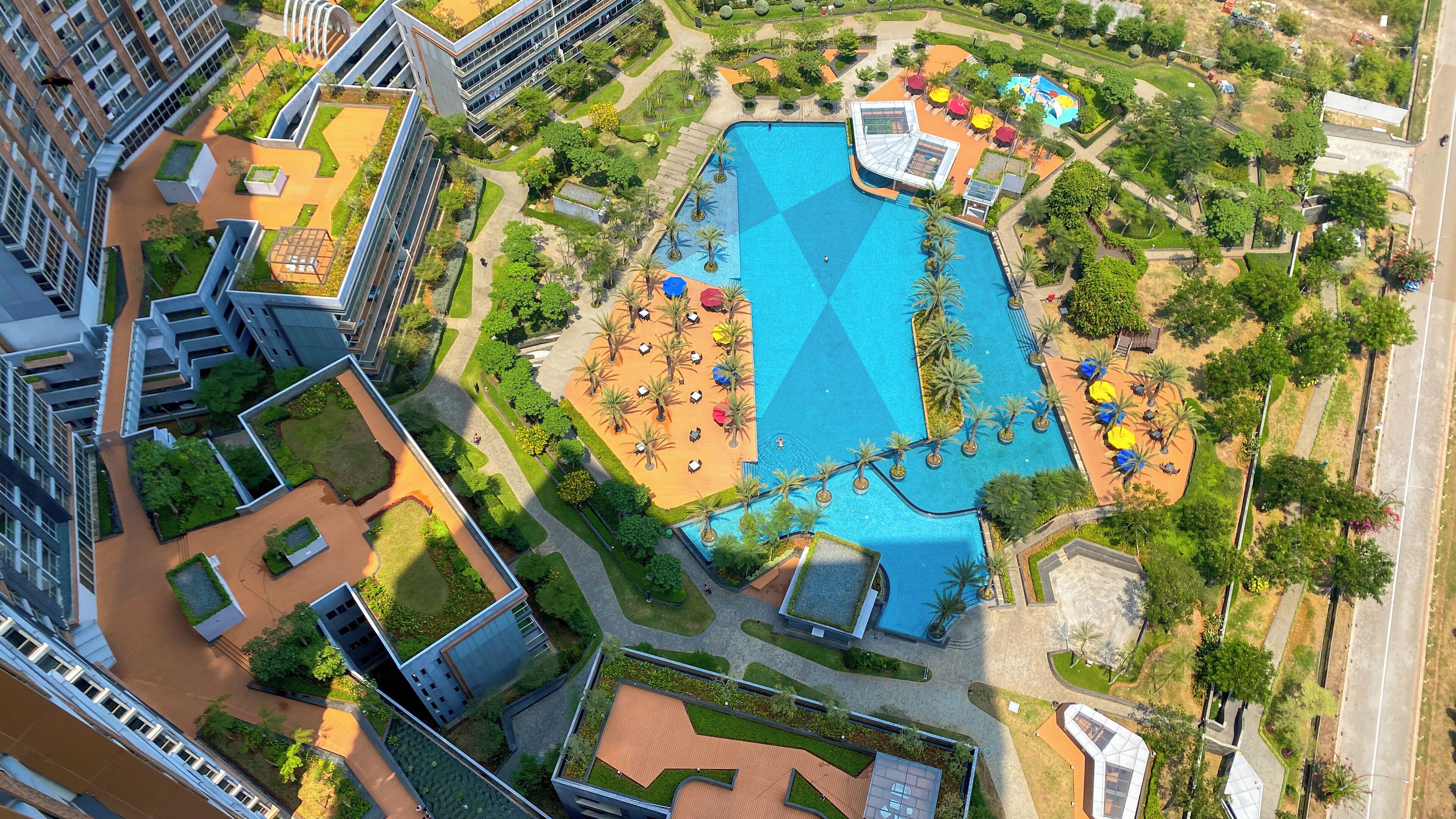 Vue depuis l’hébergement