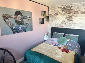 1 chambre, Wi-Fi, draps fournis