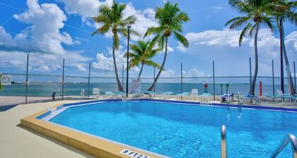 Stunning Ocean Views! 2BR Waterfront Home w/ Dock in Gated Keys Community