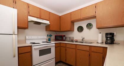 Cozy 2-bedroom Apartment Near SCSU with WiFi, Parking and Pet Friendly