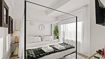 1 quarto, ferros/tábuas de passar roupa, berço de viagem, Wi-Fi