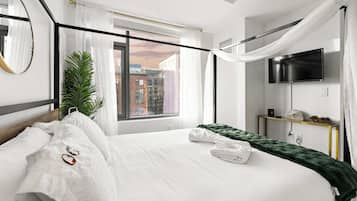 1 Schlafzimmer, BĂŒgeleisen/BĂŒgelbrett, Reisekinderbett, WLAN