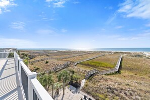 Property grounds - "Gnozo Palazzo" 6 Bedroom, 6.5 Bathroom Oceanfront Home with Pool! (Holden Beach)