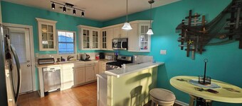 Location! Location! Beach themed 2-bedroom unit- 2 blocks from the beach!