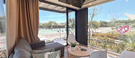 Área de sala de estar