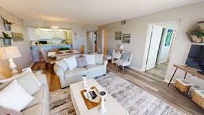 Condo, 2 Bedrooms | Living area - Beach House 101a 2 Bedroom Condo (Miramar Beach)