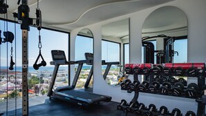 Fitness facility - Menesse Town Tower 202 1 Bedroom Condo (Playa del Carmen)