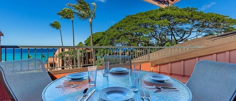 Apartamento, 2 habitaciones | Restaurante al aire libre