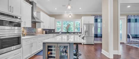 Ferienhaus, 6 Schlafzimmer | Eigene Küche | Kühlschrank, Ofen, Wasserkocher mit Kaffee-/Teezubehör, Toaster
