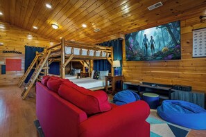 6 bedrooms, iron/ironing board, travel crib, WiFi
